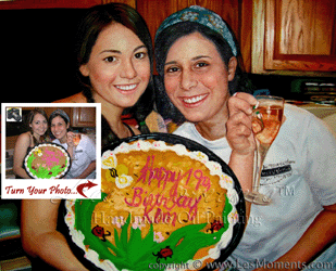 B1 - 16"x20" Birthday Oil Portait Paintings by LesMoments