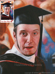 G1 - 12"x16" Graduation Oil Portait Paintings by LesMoments