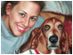 self and pet oil painting examples